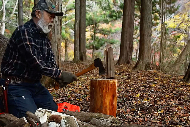 山祇会 秋山幕営地 3